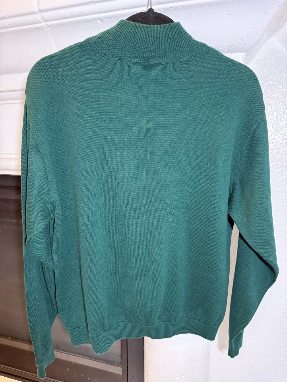 Vintage Pendleton Crewneck Sweater in Forest Green Ladies Size L - Picture 5 of 6
